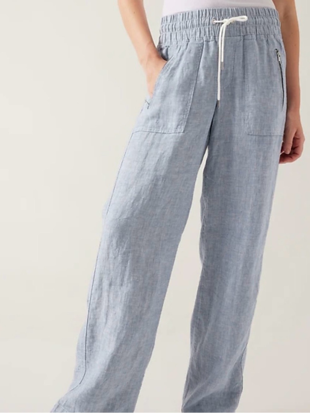 Athleta Cabo Linen Pants